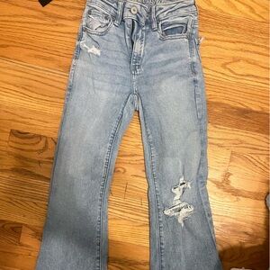 American Eagle Outfitters Light Blue Flare Jeans